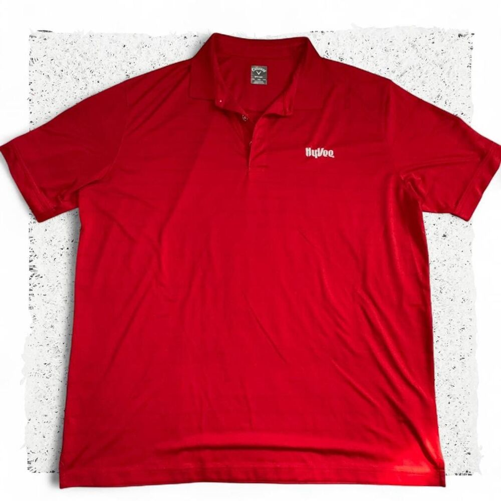 Callaway Men's Red Polo-shirts